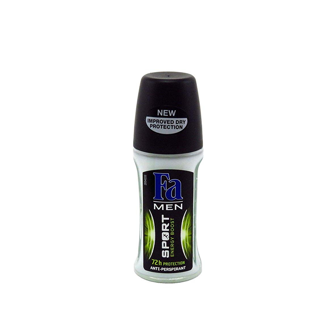 FA Roll On Men Sport Energy Boost 50ml by Pasteur Pharmacy