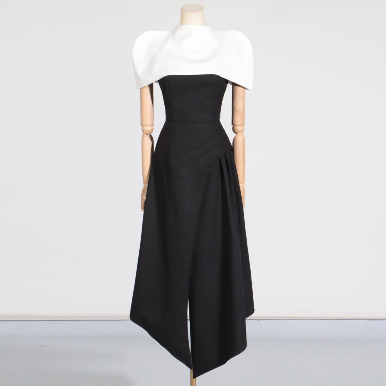 Elegant Vietnam Special Interest Design Detachable Pullover Patchwork Cami Dress Women Summer Slit Dress Women by Ragazza