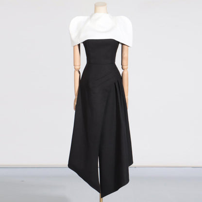 Elegant Vietnam Special Interest Design Detachable Pullover Patchwork Cami Dress Women Summer Slit Dress Women by Ragazza