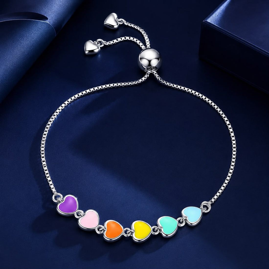 925 Sterling Silver Adjustable 26cm Bracelet  DestGlow