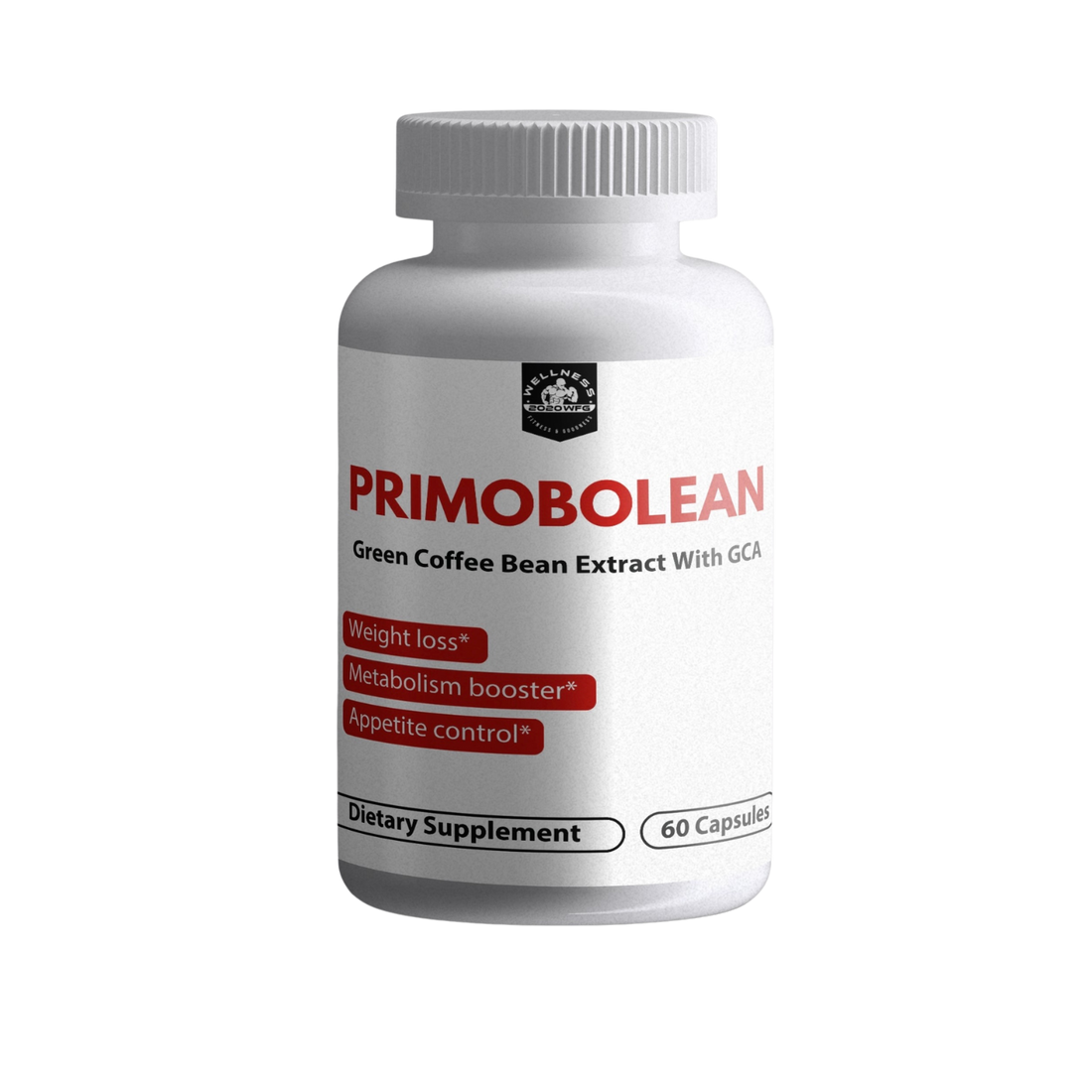 PRIMOBOLEAN: Metabolic Support | 60 Capsules – Green Coffee Bean &amp; Natural Energy for Active Lifestyles
