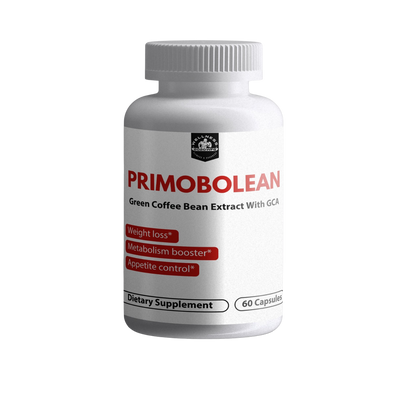 PRIMOBOLEAN: Metabolic Support | 60 Capsules – Green Coffee Bean & Natural Energy for Active Lifestyles