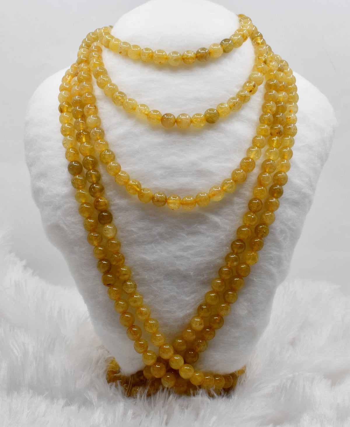 Golden Rutile AAA Grade 6mm, 8mm, 10mm Round Beads  DestGlow