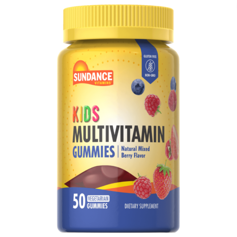 Sundance Vitamins Multivitamínico Kids, 50 Gomas Sabor Frutas Vermelhas by Pasteur Pharmacy