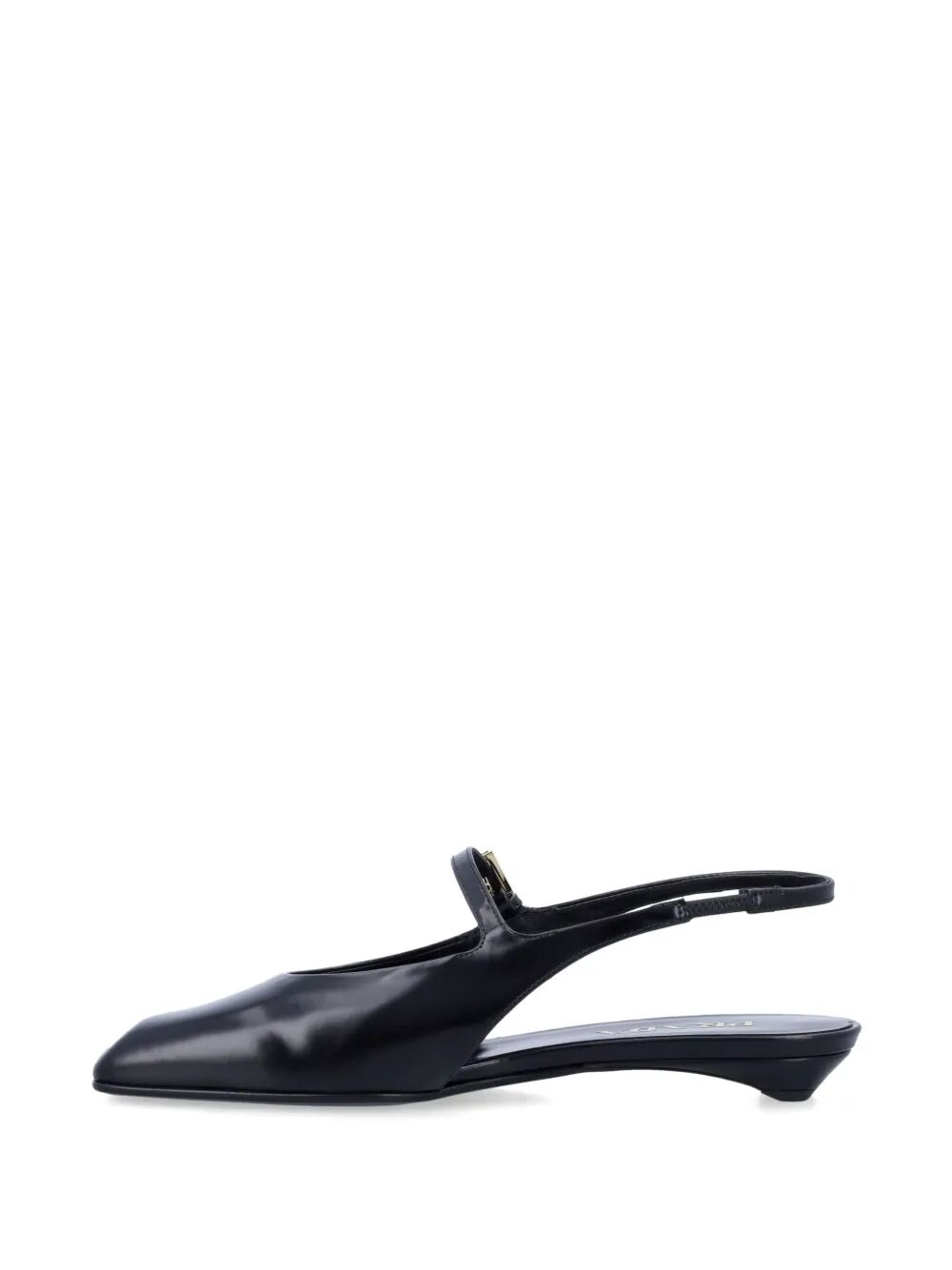Prada Women Leather Slingback Ballerinas by Luosophy