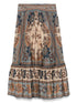 Zimmermann Women Ascension Tiered Midi Skirt by Luosophy
