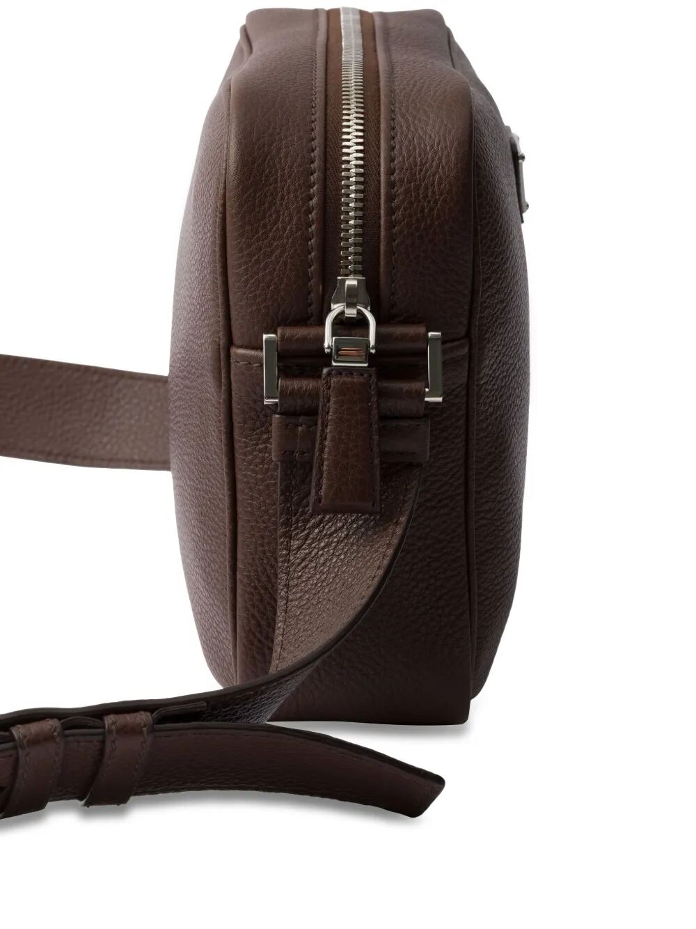 Prada Men Grained Leather Shoulder Bag by Luosophy