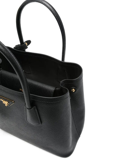 Prada Women Medium Prada Double Saffiano Leather Bag by Luosophy