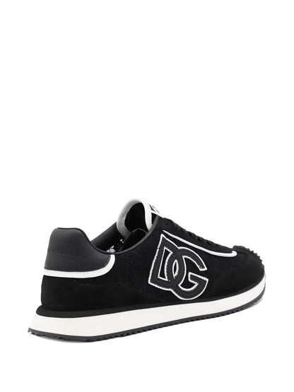 Dolce &amp; Gabbana Women Dg Cushion Lace-Detailed Suede Sneakers by Luosophy