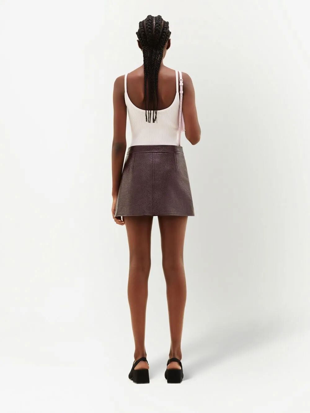 Courreges Women Minigonna Reedition Vinyl by Luosophy