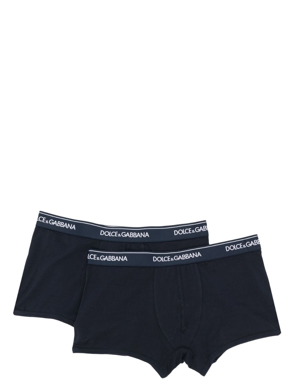 Dolce &amp; Gabbana Men Two-Pack Of Stretch Cotton Regular-Fit Boxers by Luosophy