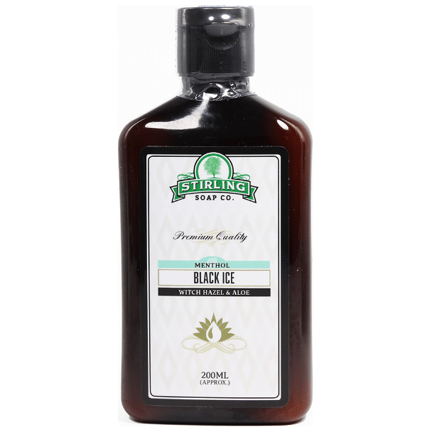 Stirling Soap Co. Black Ice Witch Hazel &amp; Aloe 200 ml by Pasteur Pharmacy