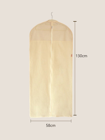 Linen Cotton Clear Window Dust-Proof Storage Bags by LINTICO