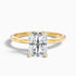 Bonnie 4.5 Carat Radiant Cut Hidden Halo Lab Grown Diamond Ring in 10k Yellow Gold  DestGlow