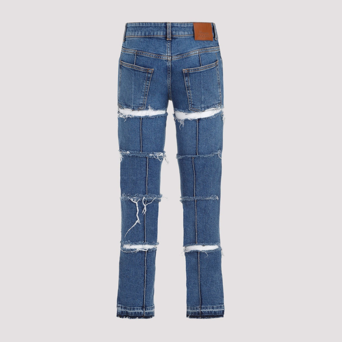 Alexander Mcqueen Denim Pants Women by Luosophy