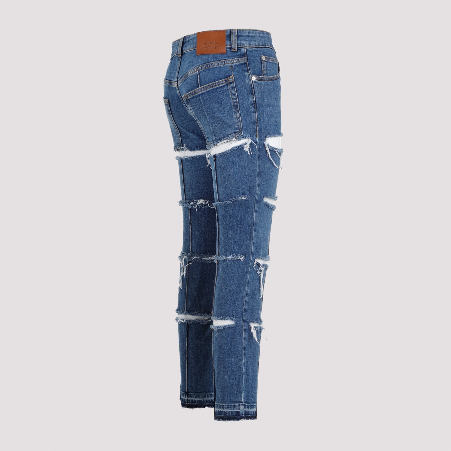 Alexander Mcqueen Denim Pants Women by Luosophy