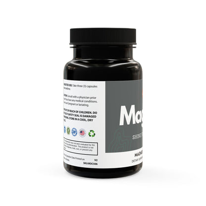 Magzor Magnesium Zinc Supplement (90 Capsules)