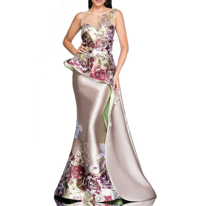 Dress Women Clothing Cocktail Women Elegant Annual Meeting Dress Embroidered Dress by Ragazza