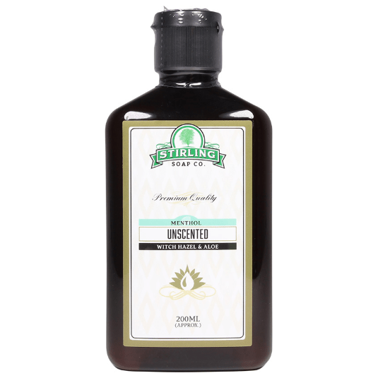 Stirling Soap Co. Unscented with Menthol Witch Hazel &amp; Aloe 200 ml