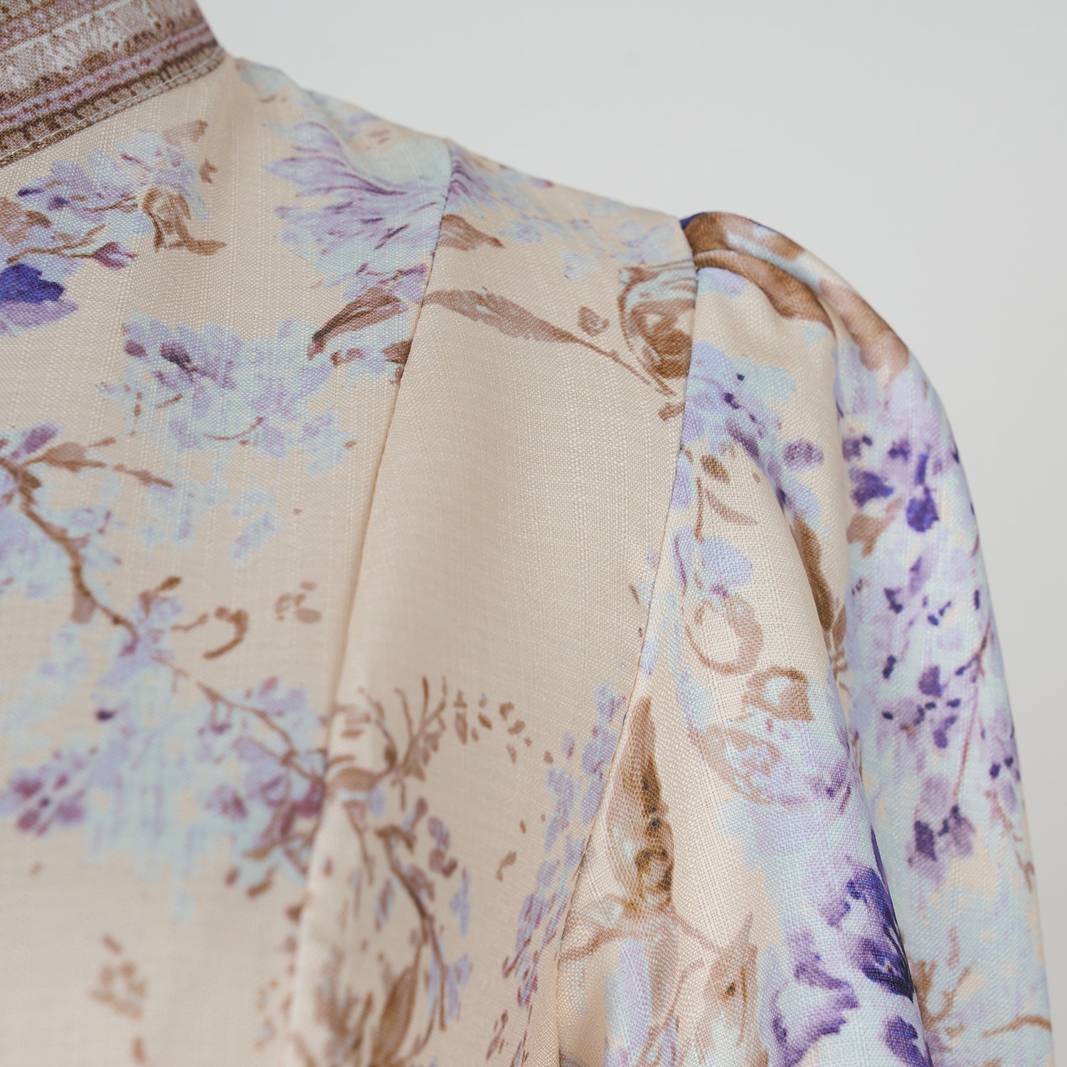 Women Spring And Autumn Printed Long Sleeve Elegant Dress by Ragazza