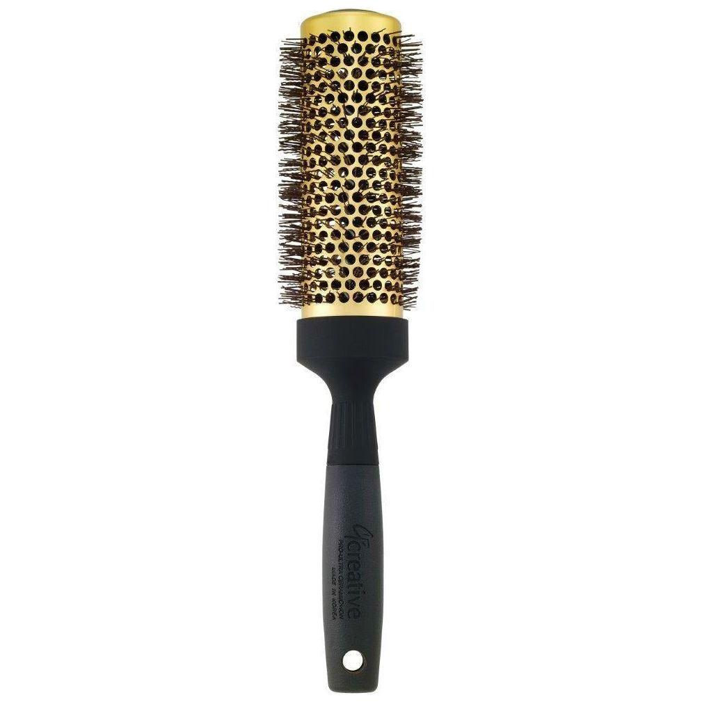 Gold Nano Ceramic Hair Brush with 6 Inch XL Barrel by Pasteur Pharmacy