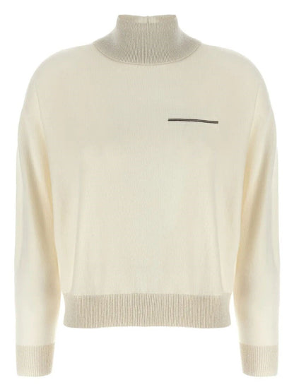 Peserico Women Tricot Sweater by Luosophy