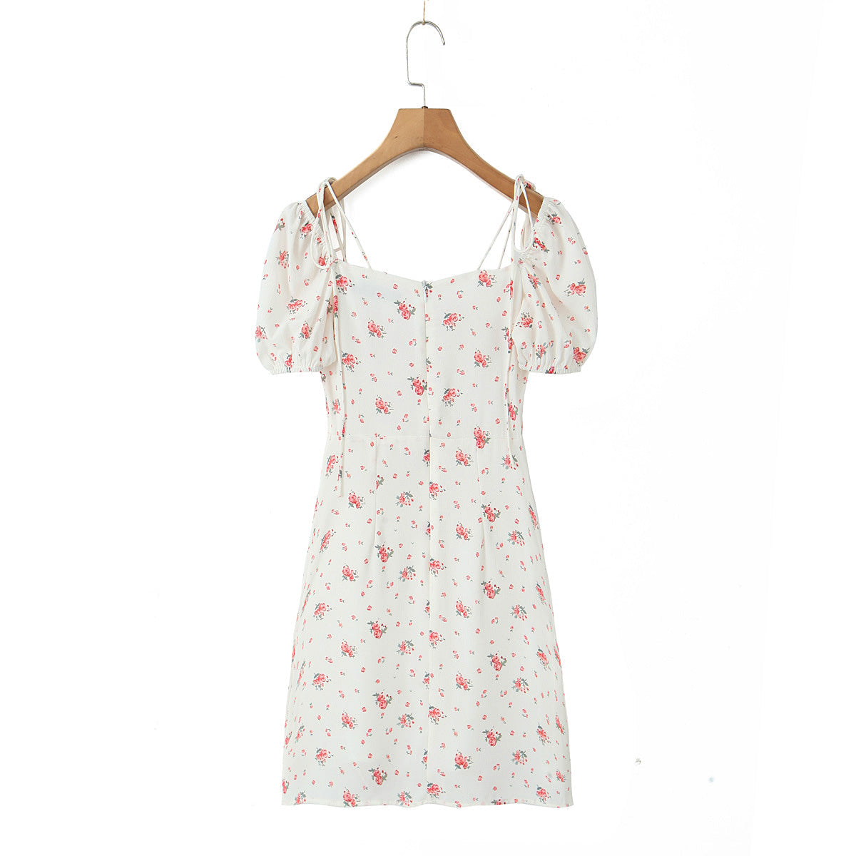 Spring Sexy Sweet Printed Lace up Waist Dress by Ragazza