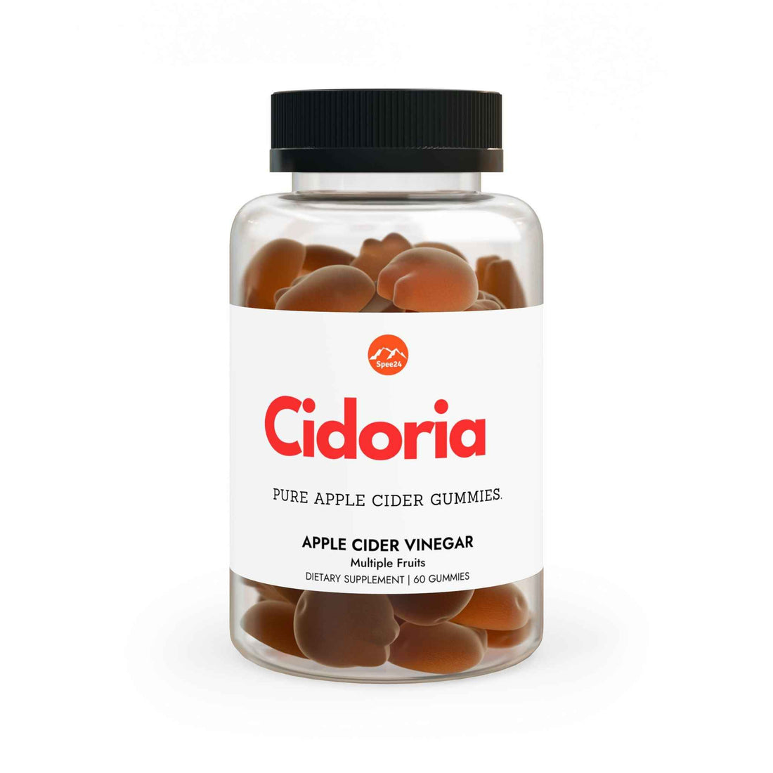 Cidoria Apple Cider Vinegar Gummies (60 Gummies)