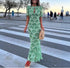 Summer Women Clothing Sexy Sexy Hollow Out Cutout Print Lace up Backless Dress by Ragazza