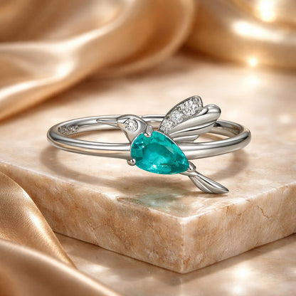 925 Sterling Silver Pavé CZ Ring  DestGlow