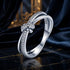 S925 Sterling Silver Oxidized Pavé Setting CZ Ring Size 6 for Women by Bids.com