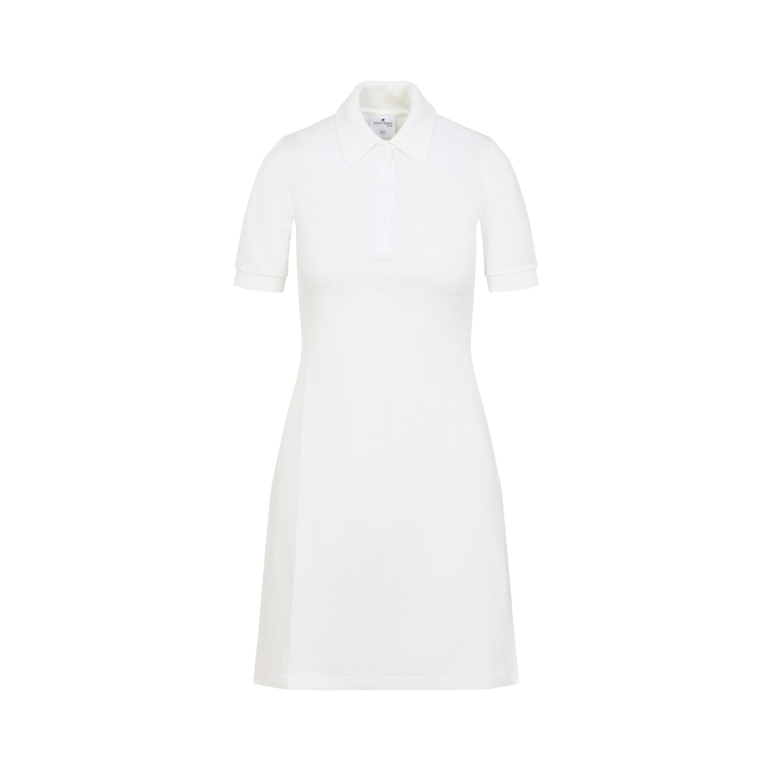 Courreges Piqué Polo Dress Women by Luosophy