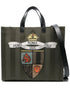 Fendi Men Fendi Club Pequin Canvas Shopper Bag by Luosophy