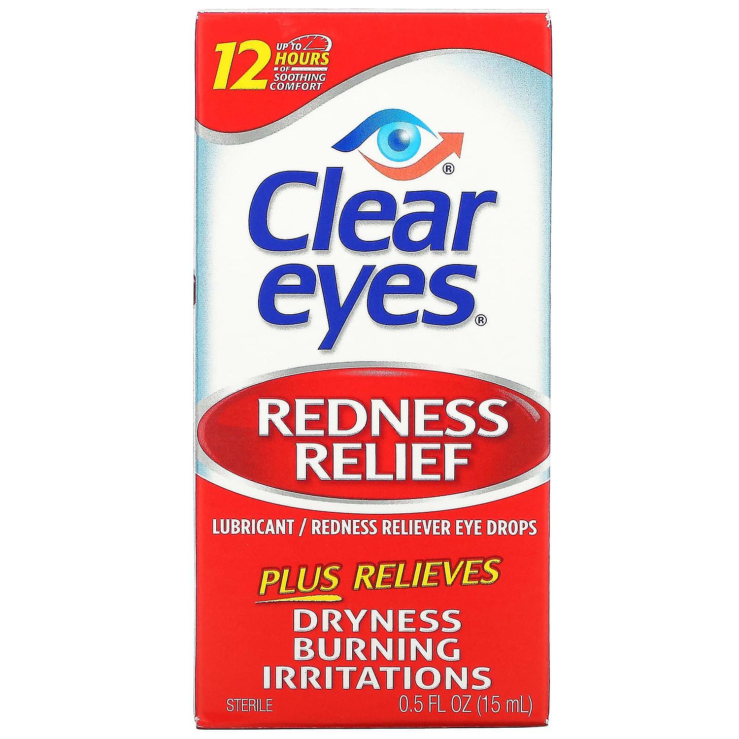 Clear Eyes Redness Relief Lubricant Eye Drops - 0.5 Fl Oz by Pasteur Pharmacy