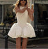 Women Clothing Elegant Fitted Waist Bowknot Lace up Pettiskirt Dress by Ragazza