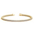 Lab Grown Round Diamond Tennis Bracelet in 14k Yellow Gold (3 cctw F/G VS2/SI1) by Bids.com