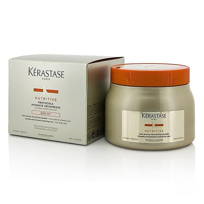 Kerastase Nutritive Protocole Immunite Secheresse Soin No.1 Nourishing Treatment For Dry Hair 500ml by Pasteur Pharmacy