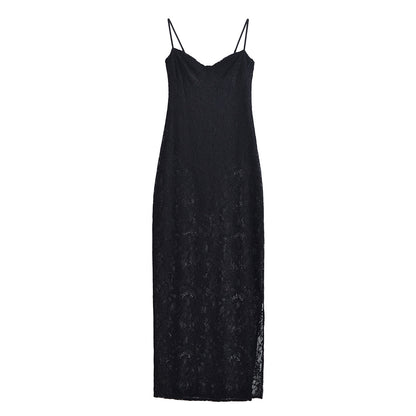 Elegant Women Lace Sling Dress by Ragazza