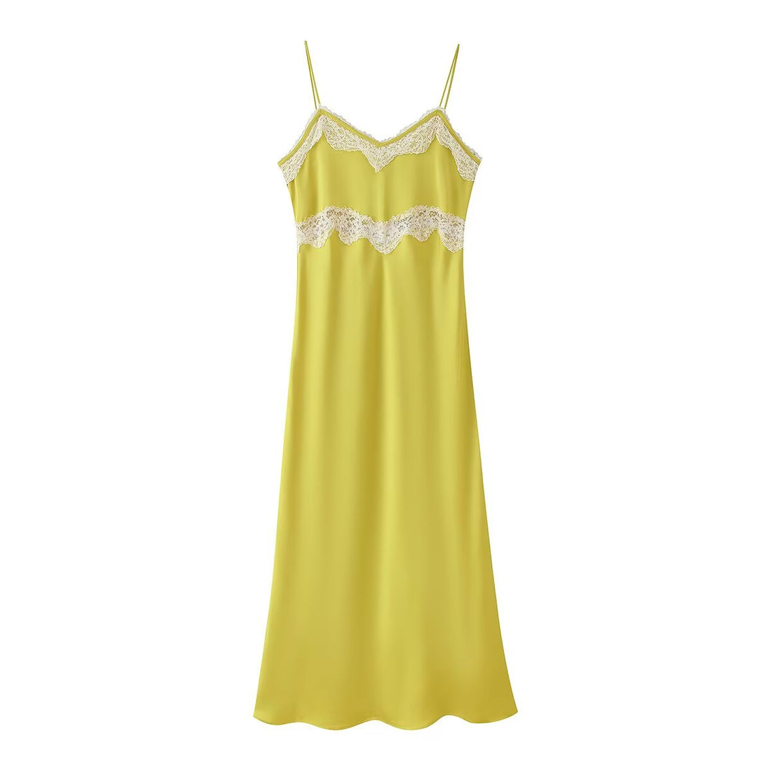 Women Clothing Summer Lace Sling Midi Dress by Ragazza