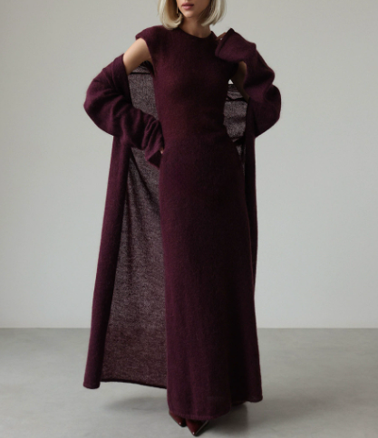 Women Autumn Knitted Cardigan Sleeveless Dress Two Piece Sets Women by Ragazza
