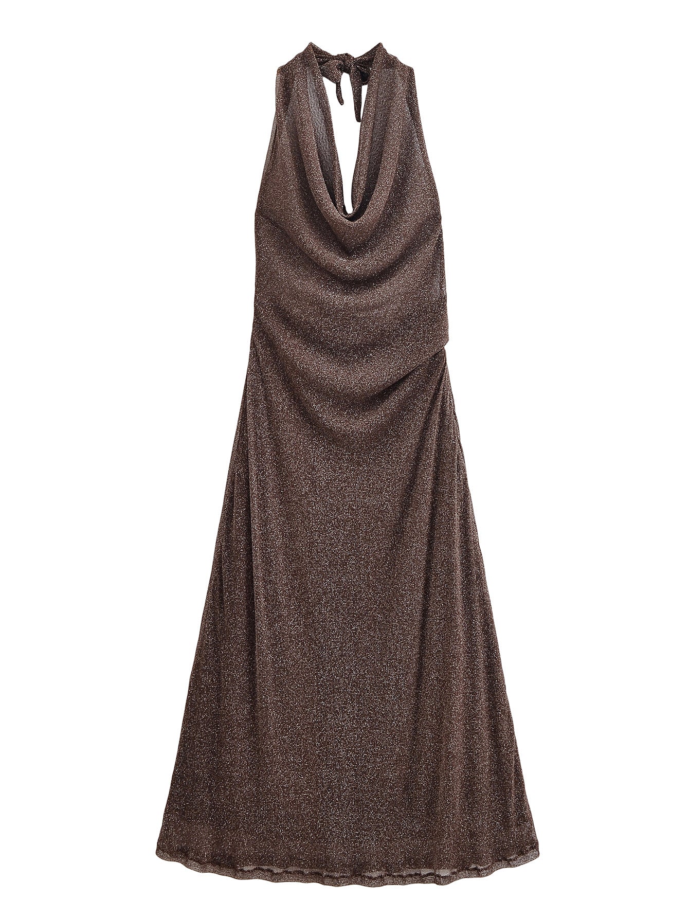 Women Clothing Autumn Backless Metallic Dress by Ragazza