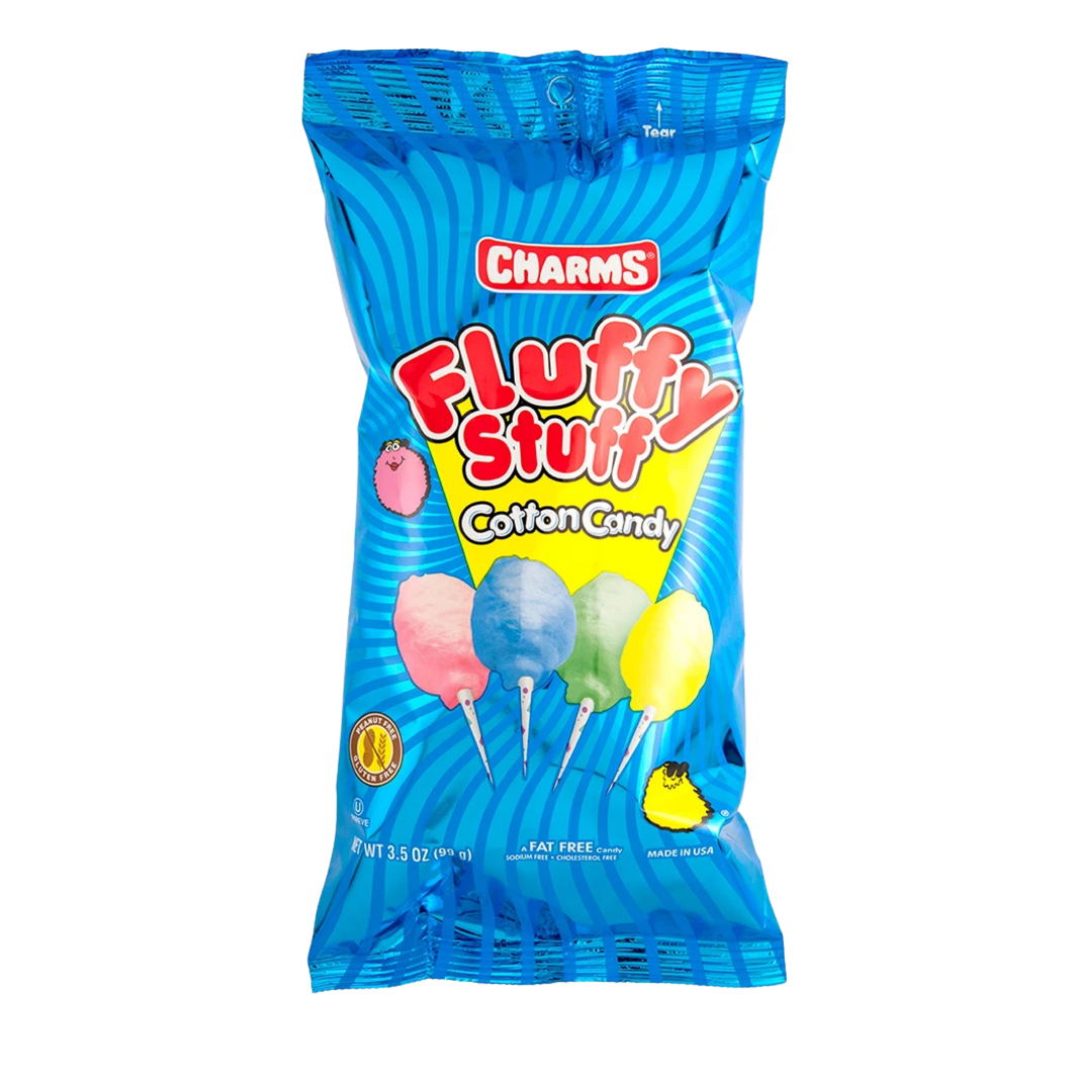 Charms Fluffy Stuff Cotton Candy (3.5oz) by Farmacias Savia