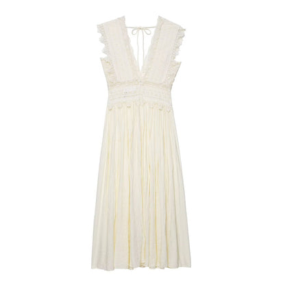 Elegant Women Clothing Lace Strap Dress by Ragazza