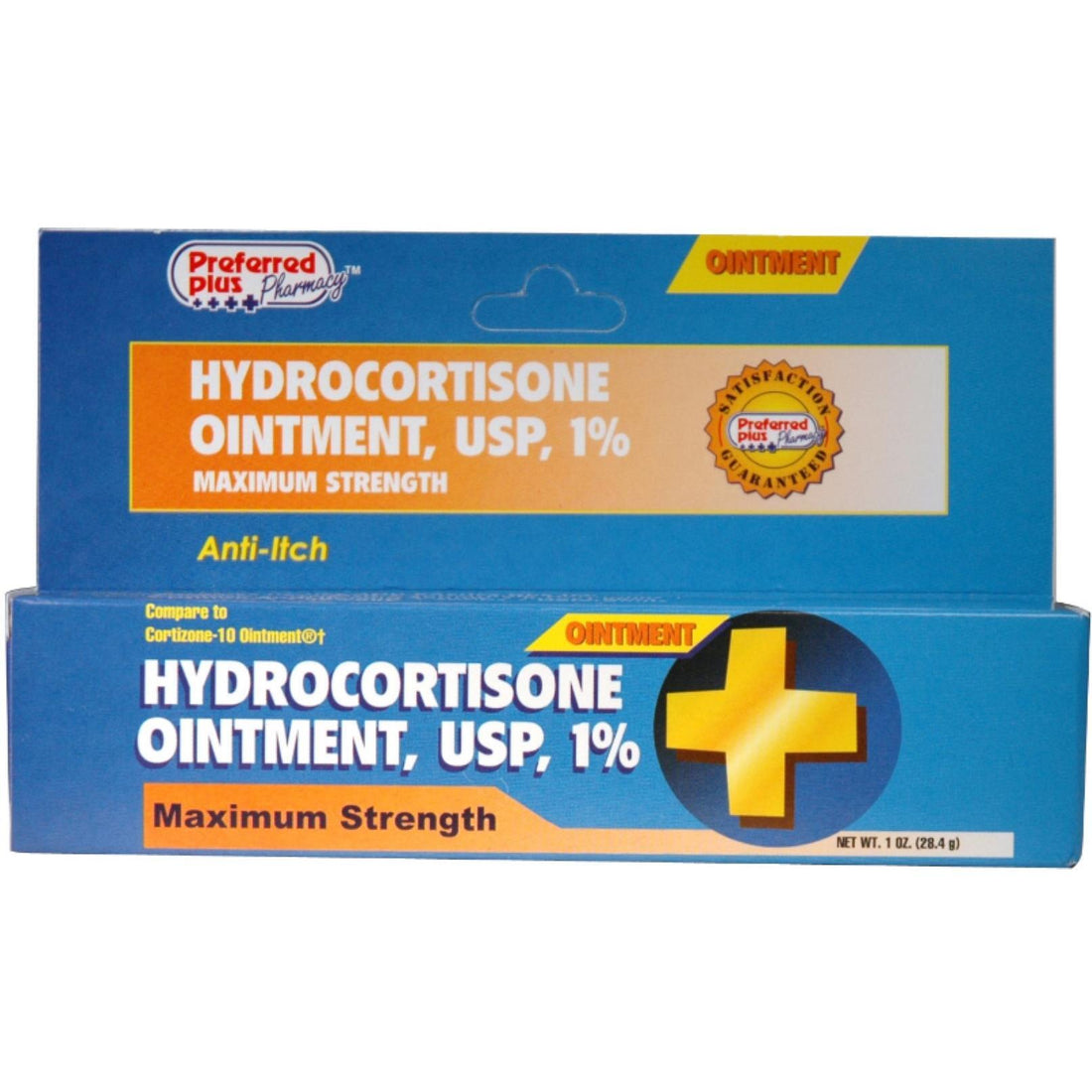 Preferred Plus Hydrocortisone Ointment USP 1% 1 Oz 