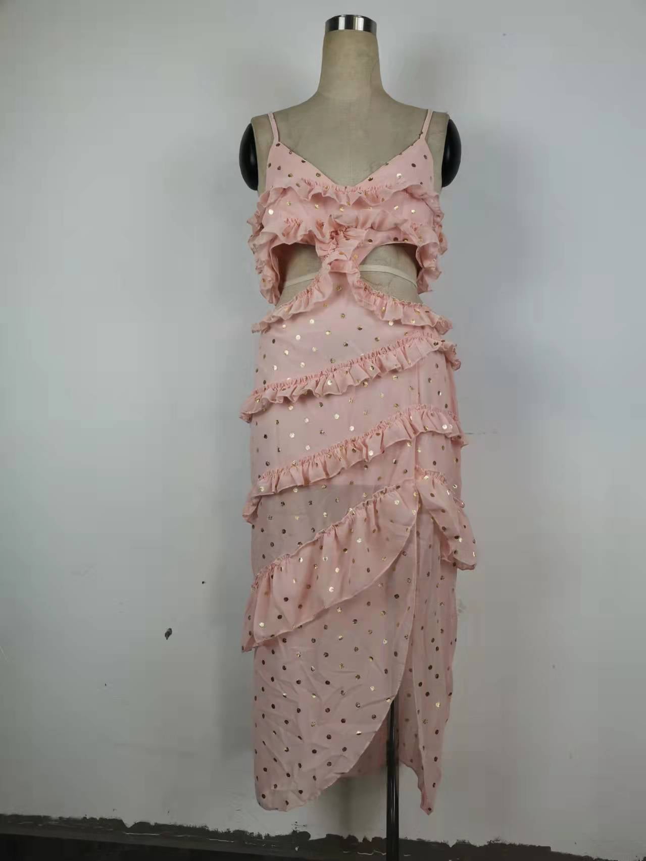 Dress Sequined Thailand Sanya Seaside Holiday Travel Beach Maxi Dress by Ragazza