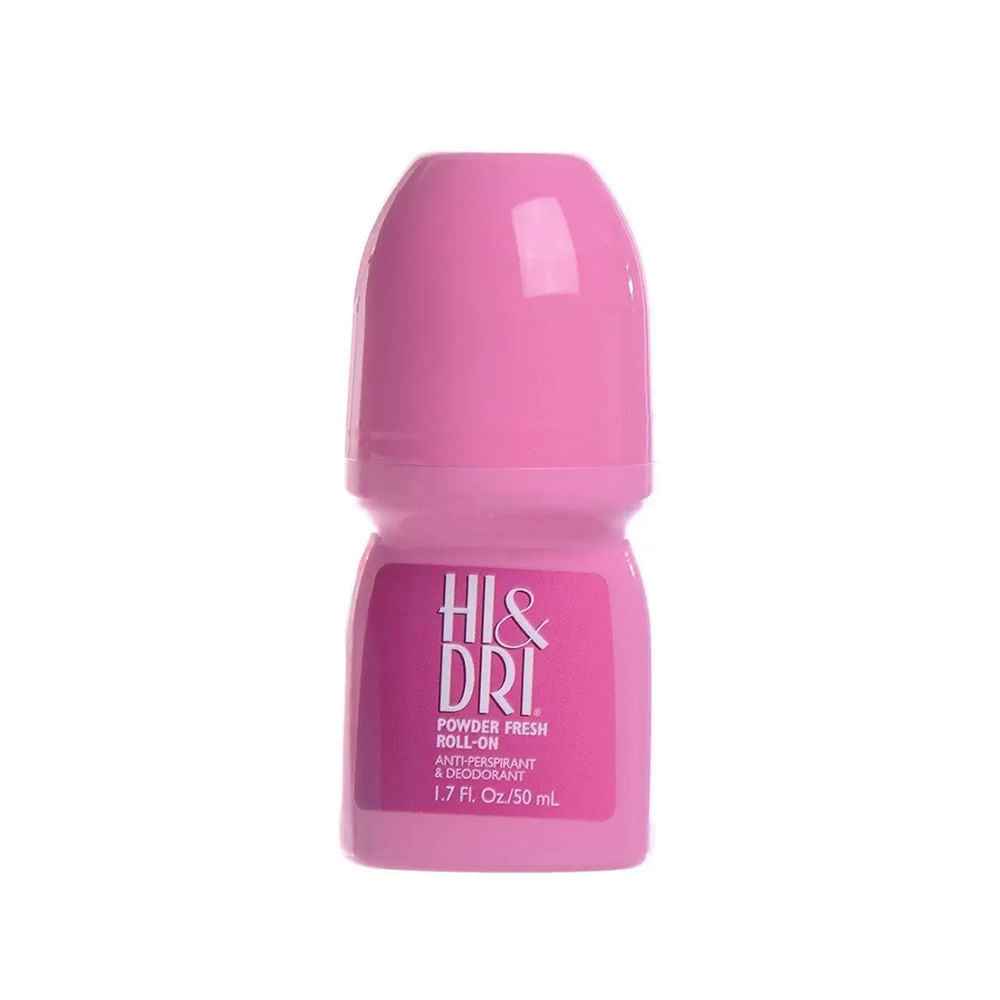 Hi &amp; Dri Desodorante Antitranspirante Roll On Powder Fresh 50ml