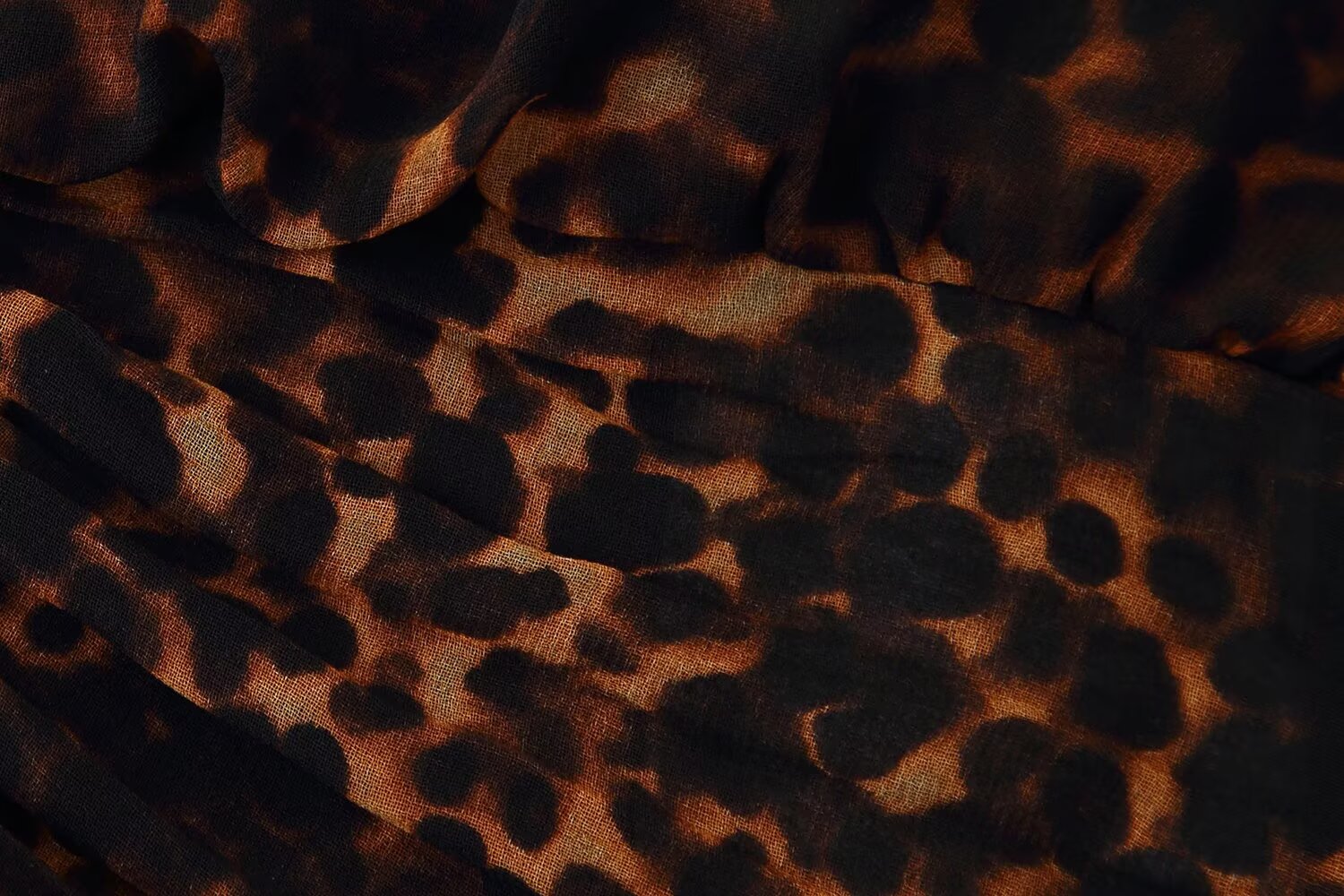 Women Clothing Autumn Lightly Mature Animal Print Midi Strap Dress by Ragazza