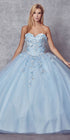 Juliet 1435 A-Line Ball Quinceanera Gown by DiscountDressShop