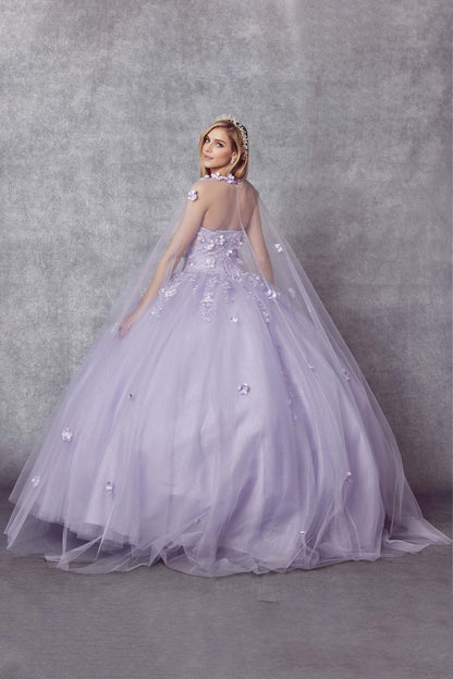 Juliet 1435 A-Line Ball Quinceanera Gown by DiscountDressShop