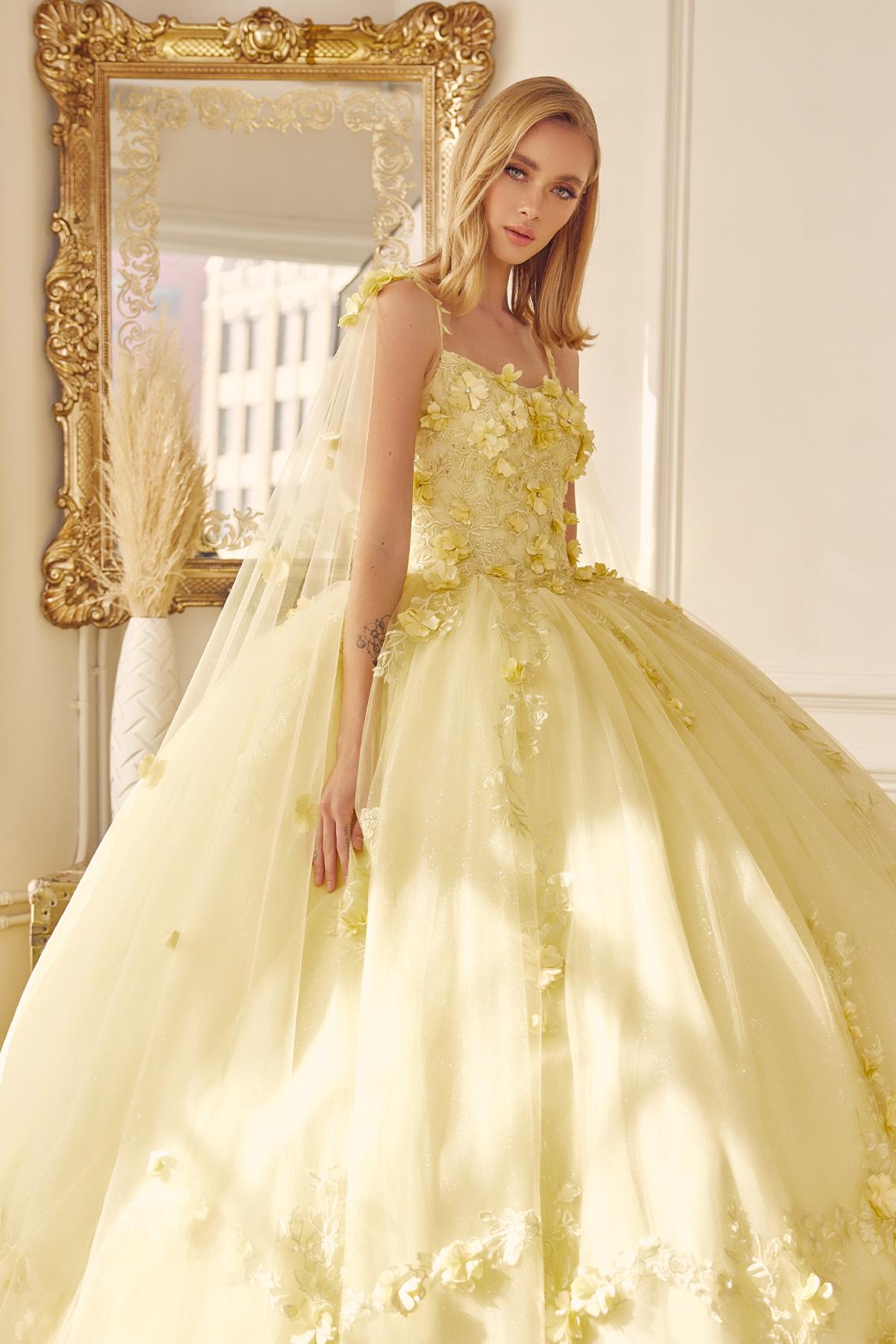 Juliet 1436 A-Line Ball Quinceanera Poofy Gown by DiscountDressShop
